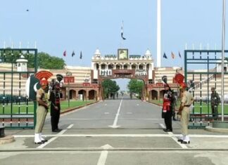 ਬ੍ਰੇਕਿੰਗ : ਅਟਾਰੀ ਵਗਾਹਾ ਸਰਹੱਦ ‘ਤੇ ਰੀਟ੍ਰੀਟ ਸੈਰਾਮਣੀ ਦਾ ਸਮਾਂ ਬਦਲਿਆ