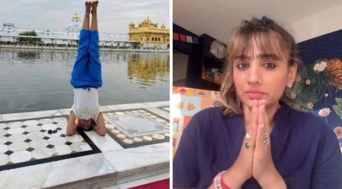 ਦਰਬਾਰ ਸਾਹਿਬ ‘ਚ ਯੋਗਾ ਕਰਨ ਵਾਲੀ ਅਰਚਨਾ ਮਕਵਾਨਾ ਪੁਲਿਸ ਜਾਂਚ ‘ਚ ਹੋਈ ਸ਼ਾਮਲ, ਦਰਜ ਕਰਵਾਏ ਆਪਣੇ ਬਿਆਨ