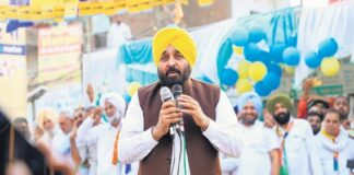 ਜਲੰਧਰ ‘ਚ ਅੱਜ CM ਮਾਨ ਦਾ ਰੋਡ ਸ਼ੋਅ, ਆਪ ਉਮੀਦਵਾਰ ਮਹਿੰਦਰ ਭਗਤ ਦੇ ਹੱਕ ‘ਚ ਕਰਨਗੇ ਪ੍ਰਚਾਰ