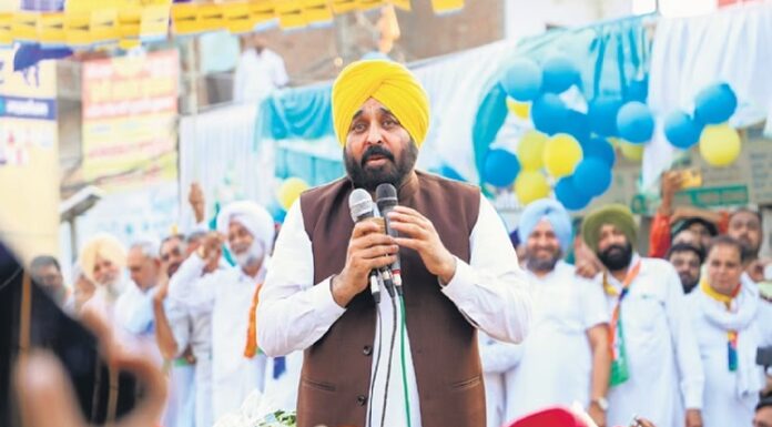 ਜਲੰਧਰ ‘ਚ ਅੱਜ CM ਮਾਨ ਦਾ ਰੋਡ ਸ਼ੋਅ, ਆਪ ਉਮੀਦਵਾਰ ਮਹਿੰਦਰ ਭਗਤ ਦੇ ਹੱਕ ‘ਚ ਕਰਨਗੇ ਪ੍ਰਚਾਰ