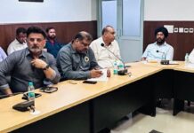 ਸਥਾਨਕ ਸਰਕਾਰਾਂ ਮੰਤਰੀ ਬਲਕਾਰ ਸਿੰਘ ਵੱਲੋਂ ਮਾਨਸੂਨ ਸੀਜ਼ਨ ਦੌਰਾਨ ਆਉਣ ਵਾਲੀਆਂ ਸਮੱਸਿਆਵਾਂ ਨੂੰ ਨਜਿੱਠਣ ਲਈ ਅਧਿਕਾਰੀਆਂ ਨਾਲ ਵੀਡੀਓ ਕਾਨਫਰੰਸ ਰਾਹੀਂ ਮੀਟਿੰਗ