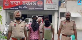 ਜਲੰਧਰ ਦੇ ਪਿਓ-ਪੁੱਤ ਬਠਿੰਡਾ ਕਰਦੇ ਸੀ ਸਨੇਚਿੰਗ, ਪੁਲਿਸ ਨੇ ਕਿਹਾ- ਰਿਸ਼ਤੇਦਾਰਾਂ ਦੇ ਘਰ ਕਰਦੇ ਸੀ ਲੁੱਟਾਂ