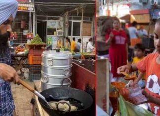 ਐਕਟਿਵਾ ‘ਤੇ ਮੋਮੋਜ਼ ਵੇਚਣ ਵਾਲੇ ਗੁਰਸਿੱਖ ਪਿਓ-ਪੁੱਤ ਹੋਏ ਵਾਇਰਲ, ਵੇਖੋ ਵੀਡੀਓ