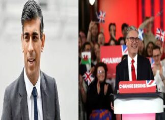 UK Election : 14 ਸਾਲਾਂ ਬਾਅਦ ਹਾਰੀ ਰਿਸ਼ੀ ਸੁਨਕ ਦੀ ਪਾਰਟੀ, ਲੇਬਰ ਪਾਰਟੀ ਨੂੰ 392 ਸੀਟਾਂ ਨਾਲ ਮਿਲਿਆ ਬਹੁਮਤ