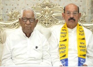 ਆਪ ਉਮੀਦਵਾਰ ਮੋਹਿੰਦਰ ਭਗਤ ਦੇ ਪਿਤਾ ਤੇ ਸਾਬਕਾ ਮੰਤਰੀ ਚੁੰਨੀ ਲਾਲ ਭਗਤ ਨੇ ਲੋਕਾਂ ਨੂੰ ਕੀਤੀ ਅਪੀਲ, ਕਿਹਾ- ਮੋਹਿੰਦਰ ਨੂੰ ਜਿਤਾਓ, ਉਹ ਮੇਰੇ ਨਾਲੋਂ ਵੱਧ ਇਮਾਨਦਾਰੀ ਨਾਲ ਤੁਹਾਡੇ ਲਈ ਕੰਮ ਕਰੇਗਾ