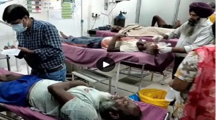 ਖੰਨਾ ‘ਚ ਛੱਤ ਡਿੱਗਣ ਨਾਲ 8 ਮਜ਼ਦੂਰ ਜ਼ਖਮੀ, ਕੰਮ ਖਤਮ ਕਰ ਕੇ ਕਰ ਰਹੇ ਸੀ ਅਰਾਮ