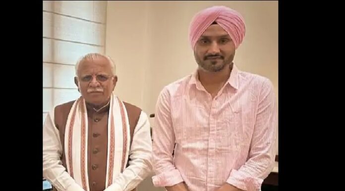 MP ਹਰਭਜਨ ਸਿੰਘ ਨੇ ਕੇਂਦਰੀ ਮੰਤਰੀ ਖੱਟਰ ਨਾਲ ਕੀਤੀ ਮੁਲਾਕਾਤ, BBMB ਹਸਪਤਾਲ ਨੂੰ ਏਮਜ਼ ਜਾਂ PGI ਬਣਾਉਣ ਦੀ ਕੀਤੀ ਮੰਗ