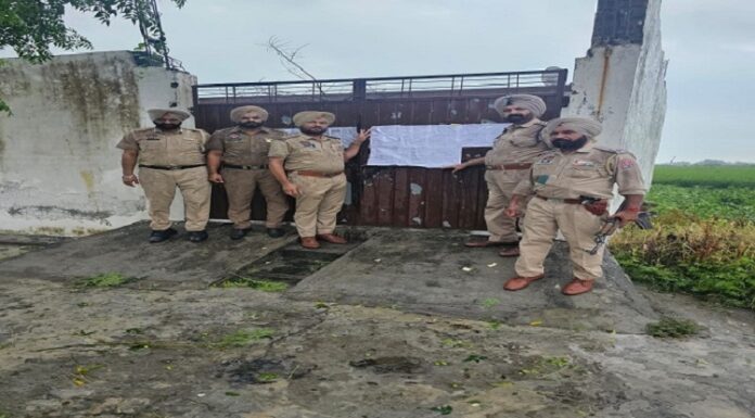 ਅੰਮ੍ਰਿਤਸਰ ਦਿਹਾਤੀ ਪੁਲਿਸ ਨੇ ਨਸ਼ਾ ਤਸਕਰ ‘ਤੇ ਕੱਸਿਆ ਸ਼ਿਕੰਜਾ, ਤਸਕਰ ਦੀ 6 ਕਰੋੜ ਦੀ ਜ਼ਾਇਦਾਦ ਕੀਤੀ ਜ਼ਬਤ