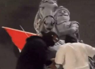 ਕੈਨੇਡਾ ‘ਚ ਮਹਾਰਾਜਾ ਰਣਜੀਤ ਸਿੰਘ ਦੇ ਬੁੱਤ ਨਾਲ ਛੇੜਛਾੜ, ਬੁੱਤ ‘ਤੇ ਲਾਇਆ ਫਲਸਤੀਨ ਦਾ ਝੰਡਾ