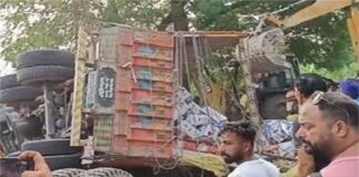 ਹੁਸ਼ਿਆਰਪੁਰ ‘ਚ ਵਾਪਰਿਆ ਭਿਆਨਕ ਹਾਦਸਾ, ਇਕ ਵਿਅਕਤੀ ਦੀ ਮੌਤ, ਹਾਈਵੇ ‘ਤੇ ਲੱਗ ਗਿਆ ਜਾਮ