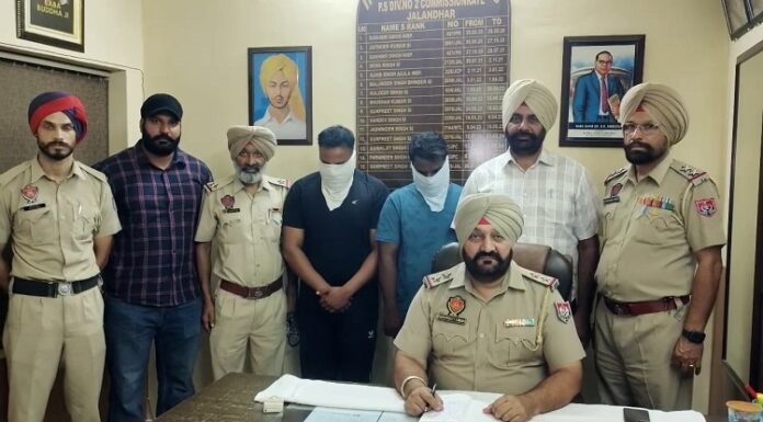 ਜਲੰਧਰ : ਕੈਨੇਡਾ ਦੇ ਨਕਲੀ ਵੀਜ਼ੇ ਲਾਉਣ ਵਾਲੇ ਗਿਰੋਹ ਦਾ ਪਰਦਾਫਾਸ਼, 2 ਮੁੱਖ ਦੋਸ਼ੀ ਗ੍ਰਿਫਤਾਰ