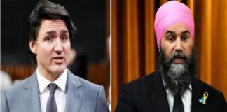 ਕੈਨੇਡਾ ‘ਚ ਟਰੂਡੋ ਦੀ ਸਰਕਾਰ ਡਿੱਗਨ ਦੇ ਆਸਾਰ : ਜਗਮੀਤ ਸਿੰਘ ਨੇ ਲਿਬਰਲ ਸਰਕਾਰ ਤੋਂ ਵਾਪਸ ਲਈ ਹਮਾਇਤ