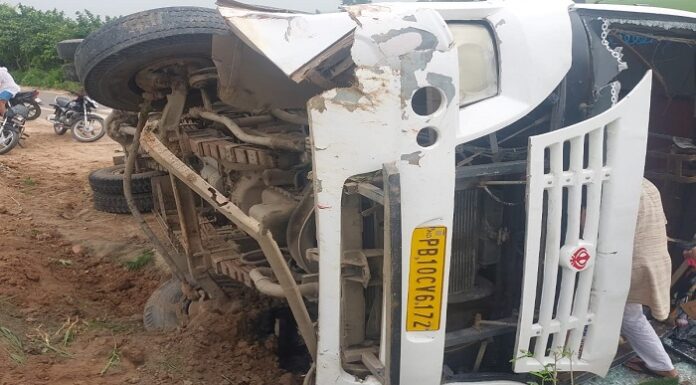 ਖੰਨਾ : ਖੰਨਾ ‘ਚ ਵਾਪਰਿਆ ਵੱਡਾ ਹਾਦਸਾ, ਸਵਾਰੀਆਂ ਦੇ ਨਾਲ ਭਰੀ ਬੱਸ ਪਲਟੀ