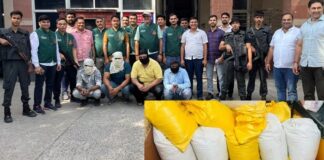 ਅੰਤਰਰਾਸ਼ਟਰੀ ਡਰੱਗ ਸਿੰਡੀਕੇਟ ਦਾ ਪਰਦਾਫਾਸ਼, ਪੁਲਿਸ ਨੇ 2000 ਕਰੋੜ ਦੀ ਕੋਕੀਨ ਸਣੇ 4 ਮੁਲਜ਼ਮ ਕੀਤੇ ਗ੍ਰਿਫਤਾਰ