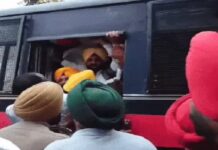 ਚੰਡੀਗੜ੍ਹ ‘ਚ BJP ਖਿਲਾਫ ਪ੍ਰਦਰਸ਼ਨ ਕਰ ਰਹੇ ਪੰਜਾਬ ਦੇ 5 ਮੰਤਰੀ ਹਿਰਾਸਤ ‘ਚ, ਇਕ ਜ਼ਖਮੀ