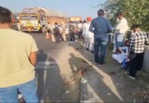 ਖੰਨਾ ‘ਚ ਦਰਦਨਾਕ ਹਾਦਸਾ ! ਟਰੱਕ ਨੇ ਮਾਂ ਤੇ ਇਕ ਸਾਲ ਦੇ ਬੱਚੇ ਨੂੰ ਬੁਰੀ ਤਰ੍ਹਾਂ ਕੁਚਲਿਆ, ਮੌਕੇ ‘ਤੇ ਦੋਵਾਂ ਦੀ ਮੌਤ