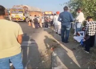 ਖੰਨਾ ‘ਚ ਦਰਦਨਾਕ ਹਾਦਸਾ ! ਟਰੱਕ ਨੇ ਮਾਂ ਤੇ ਇਕ ਸਾਲ ਦੇ ਬੱਚੇ ਨੂੰ ਬੁਰੀ ਤਰ੍ਹਾਂ ਕੁਚਲਿਆ, ਮੌਕੇ ‘ਤੇ ਦੋਵਾਂ ਦੀ ਮੌਤ