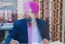 ਥਾਣੇ ‘ਚ ਮੁਨਸ਼ੀ ਨੇ ਕੀਤੀ ਆਤਮ ਹੱਤਿਆ, ਖੁਦ ਨੂੰ AK 47 ਨਾਲ ਮਾਰੀ ਗੋਲੀ