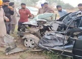 ਡਿਊਟੀ ‘ਤੇ ਜਾ ਰਹੇ ਕੰਡਕਟਰ ਦੀ ਕਾਰ ਦੀ ਟਰਾਲੀ ਨਾਲ ਟੱਕਰ, ਹੋਈ ਦਰਦਨਾਕ ਮੌਤ