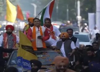 ਪੰਜਾਬ ਜ਼ਿਮਨੀ ਚੋਣਾਂ ‘ਚ ਜਿੱਤ ‘ਤੇ ਕੱਢੀ ‘ਆਪ’ ਦੀ ਸ਼ੁਕਰਾਨਾ ਯਾਤਰਾ ਦਾ ਲੁਧਿਆਣਾ ‘ਚ ਸ਼ਾਨਦਾਰ ਸਵਾਗਤ