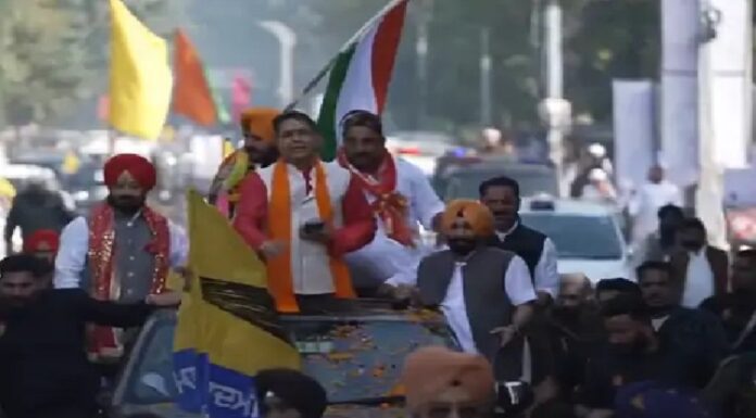 ਪੰਜਾਬ ਜ਼ਿਮਨੀ ਚੋਣਾਂ ‘ਚ ਜਿੱਤ ‘ਤੇ ਕੱਢੀ ‘ਆਪ’ ਦੀ ਸ਼ੁਕਰਾਨਾ ਯਾਤਰਾ ਦਾ ਲੁਧਿਆਣਾ ‘ਚ ਸ਼ਾਨਦਾਰ ਸਵਾਗਤ