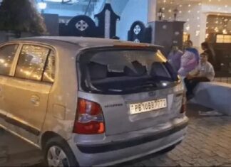 ਲੁਧਿਆਣਾ ‘ਚ ਤੇਜ਼ ਰਫਤਾਰ ਸਕਾਰਪਿਓ ਚਾਲਕ ਦਾ ਕਾਰਾ ! ਘਰਾਂ ਬਾਹਰ ਖੜ੍ਹੀਆਂ ਕਾਰਾਂ ਨੂੰ ਮਾਰੀ ਟੱਕਰ, ਕੰਧ ਟੱਪ ਕੇ ਭੱਜਿਆ