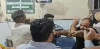 ਲੁਧਿਆਣਾ ਦੇ ਸਿਵਲ ਹਸਪਤਾਲ ‘ਚ ਹੰਗਾਮਾ ! ਐਮਰਜੈਂਸੀ ਵਾਰਡ ‘ਚ ਪੁਲਿਸ ਮੁਲਾਜ਼ਮਾਂ ਸਾਹਮਣੇ ਆਪਸ ‘ਚ ਭਿੜੀਆਂ 2 ਧਿਰਾਂ