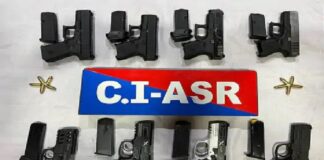 ਅੰਮ੍ਰਿਤਸਰ ‘ਚ ਬਾਰਡਰ ਪਾਰ ਤਸਕਰੀ ਕਰਨ ਵਾਲੇ ਗਿਰੋਹ ਦੇ 2 ਮੈਂਬਰ ਗ੍ਰਿਫ਼ਤਾਰ, 8 ਅਤਿ ਆਧੁਨਿਕ ਪਿਸਤੌਲ ਤੇ ਗੋਲੀਆਂ ਬਰਾਮਦ