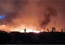 ਲੁਧਿਆਣਾ ‘ਚ ਦੀਵਾਲੀ ਦੀ ਰਾਤ ਅੱਗ ਦਾ ਤਾਂਡਵ, ਧੂ-ਧੂ ਕਰ ਕੇ ਸੜੀ ਮੰਡੀ