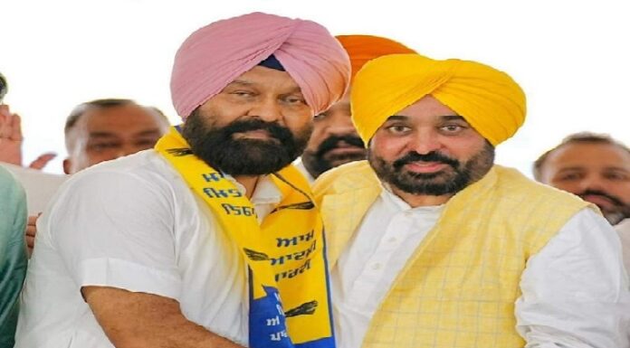 ਬ੍ਰੇਕਿੰਗ : ਗਿੱਦੜਬਾਹਾ ਦੀ ਸੀਟ ਵੀ ਆਪ ਨੇ ਜਿੱਤੀ, ਡਿੰਪੀ ਢਿੱਲੋਂ ਨੇ ਕਾਂਗਰਸੀ ਉਮੀਦਵਾਰ ਨੂੰ ਵੱਡੇ ਫਰਕ ਨਾਲ ਹਰਾਇਆ