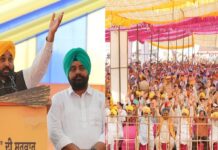 ਮੁੱਖ ਮੰਤਰੀ ਭਗਵੰਤ ਮਾਨ ਡੇਰਾ ਬਾਬਾ ਨਾਨਕ ਵਿਖੇ ਲੋਕਾਂ ਨੂੰ ਮਿਲਣ ਪਹੁੰਚੇ, ਕੀਤੀ ਵਿਸ਼ਾਲ ਰੈਲੀ