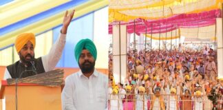 ਮੁੱਖ ਮੰਤਰੀ ਭਗਵੰਤ ਮਾਨ ਡੇਰਾ ਬਾਬਾ ਨਾਨਕ ਵਿਖੇ ਲੋਕਾਂ ਨੂੰ ਮਿਲਣ ਪਹੁੰਚੇ, ਕੀਤੀ ਵਿਸ਼ਾਲ ਰੈਲੀ