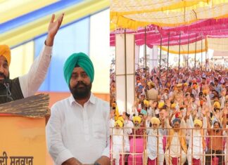 ਮੁੱਖ ਮੰਤਰੀ ਭਗਵੰਤ ਮਾਨ ਡੇਰਾ ਬਾਬਾ ਨਾਨਕ ਵਿਖੇ ਲੋਕਾਂ ਨੂੰ ਮਿਲਣ ਪਹੁੰਚੇ, ਕੀਤੀ ਵਿਸ਼ਾਲ ਰੈਲੀ