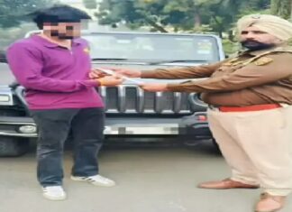 ਲੁਧਿਆਣਾ ਪੁਲਿਸ ਦਾ ਹੁਲੜਬਾਜ਼ਾਂ ‘ਤੇ ਐਕਸ਼ਨ ! ਓਪਨ ਥਾਰ ‘ਤੇ ਹੰਗਾਮਾ ਕਰਨ ਮਾਲਕ ਨੂੰ ਲੱਭ ਕੀਤਾ ਮੋਟਾ ਚਲਾਨ