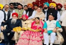 ਮੰਤਰੀ ਗੁਰਮੀਤ ਖੁੱਡੀਆਂ ਦੇ ਬੇਟੇ ਦਾ ਹੋਇਆ ਵਿਆਹ, CM ਮਾਨ ਸਮੇਤ ਕਈ ਕੈਬਨਿਟ ਮੰਤਰੀ ਪਹੁੰਚੇ