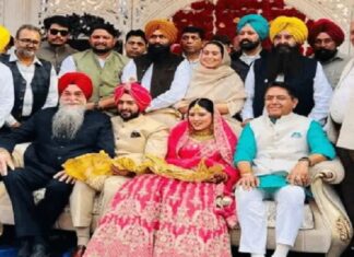 ਮੰਤਰੀ ਗੁਰਮੀਤ ਖੁੱਡੀਆਂ ਦੇ ਬੇਟੇ ਦਾ ਹੋਇਆ ਵਿਆਹ, CM ਮਾਨ ਸਮੇਤ ਕਈ ਕੈਬਨਿਟ ਮੰਤਰੀ ਪਹੁੰਚੇ