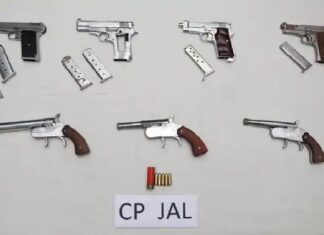 ਬ੍ਰੇਕਿੰਗ : ਜਲੰਧਰ ‘ਚ ਪੁਲਿਸ ਤੇ ਗੈਂਗਸਟਰਾਂ ਵਿਚਾਲੇ ਫਾਇਰਿੰਗ, ਇਕ ਗੈਂਗਸਟਰ ਤੇ 2 ਪੁਲਿਸ ਮੁਲਾਜ਼ਮ ਜ਼ਖਮੀ