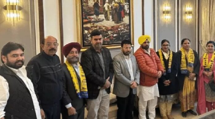 ਜਲੰਧਰ ਨਗਰ ਨਿਗਮ ‘ਚ ਆਪ ਦਾ ਮੇਅਰ ਬਣਨਾ ਤੈਅ, ਬਹੁਮਤ ਲਈ 43 ਕੌਂਸਲਰਾਂ ਦੀ ਗਿਣਤੀ ਹੋਈ ਪੂਰੀ