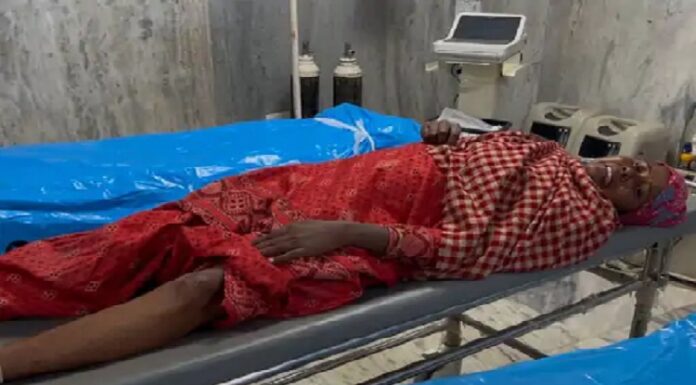 ਮੋਟਰਸਾਈਕਲ ‘ਤੇ ਬੱਚੇ ਦੀ ਦਵਾਈ ਲੈਣ ਜਾ ਰਹੇ ਪਰਿਵਾਰ ਨੂੰ ਕਾਰ ਨੇ ਮਾਰੀ ਟੱਕਰ, ਮਾਂ-ਪੁੱਤ ਜ਼ਖਮੀ