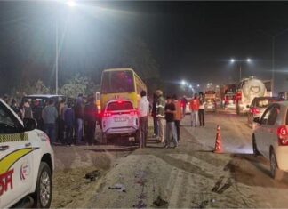 ਲੁਧਿਆਣਾ ‘ਚ ਮਜ਼ਦੂਰਾਂ ਨਾਲ ਭਰੀ ਬੱਸ ਹਾਦਸੇ ਦਾ ਸ਼ਿਕਾਰ, ਕਈ ਜ਼ਖਮੀ