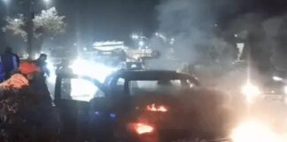 ਲੁਧਿਆਣਾ ‘ਚ ਚਲਦੀ ਕਾਰ ਬਣ ਗਈ ਅੱਗ ਦਾ ਗੋਲਾ, ਡਰਾਈਵਰ ਨੇ ਛਾਲ ਮਾਰ ਕੇ ਬਚਾਈ ਜਾਨ