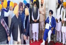 ਬ੍ਰੇਕਿੰਗ : ਸ੍ਰੀ ਦਰਬਾਰ ਸਾਹਿਬ ਬਾਹਰ ਸੁਖਬੀਰ ਬਾਦਲ ਨੂੰ ਮਾਰਨ ਦੀ ਕੋਸ਼ਿਸ਼, ਵਿਅਕਤੀ ਨੇ ਚਲਾਈ ਗੋਲੀ