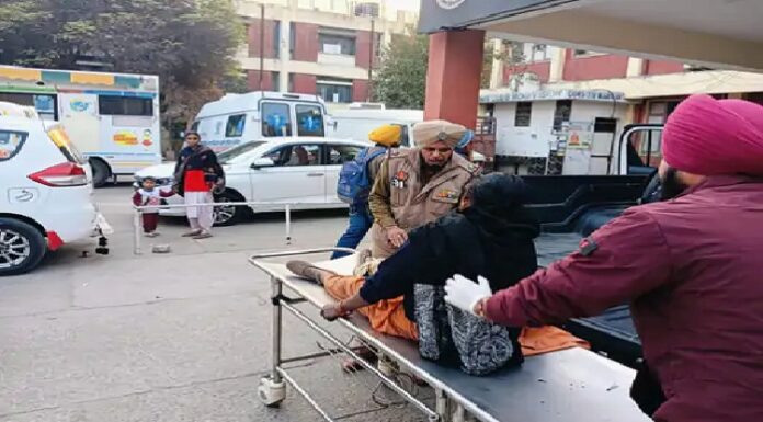 ਕਾਰ ਤੇ ਆਟੋ ਦੀ ਟੱਕਰ ਭਿਆਨਕ ਟੱਕਰ, ਬਜ਼ੁਰਗ ਵਿਅਕਤੀ ਦੀ ਮੌਤ, 5 ਔਰਤਾਂ ਸਣੇ 7 ਲੋਕ ਜ਼ਖਮੀ