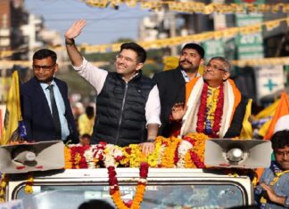 ਜਨਤਾ ਨੇ ਅਰਵਿੰਦ ਕੇਜਰੀਵਾਲ ਨੂੰ ਤੀਜੀ ਵਾਰ ਰਿਕਾਰਡ ਬਹੁਮਤ ਨਾਲ ਜਿਤਾਉਣ ਦਾ ਲਿਆ ਸੰਕਲਪ : MP ਰਾਘਵ ਚੱਢਾ