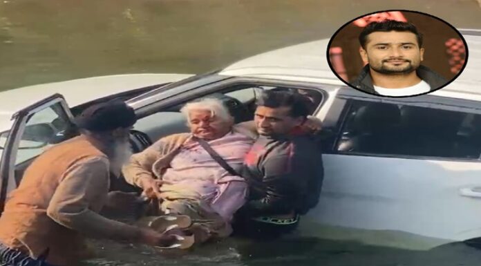 ਗਾਇਕ ਵਿੱਕੀ ਧਾਲੀਵਾਲ ਨੇ ਭਾਖੜਾ ਨਹਿਰ ‘ਚ ਕਾਰ ਸਮੇਤ ਡਿੱਗੇ ਬਜ਼ੁਰਗ ਜੋੜੇ ਦੀ ਬਚਾਈ ਜਾਨ