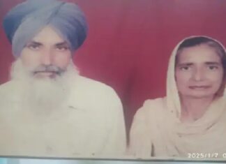 ਖੇਤਾਂ ‘ਚ ਬਣੇ ਘਰ ‘ਚ ਰਹਿੰਦੇ ਪਤੀ-ਪਤਨੀ ਦਾ ਬੇਰਹਿਮੀ ਨਾਲ ਕਤਲ, ਤੇਜ਼ਧਾਰ ਹਥਿਆਰਾਂ ਨਾਲ ਉਤਾਰਿਆ ਮੌਤ ਦੇ ਘਾਟ