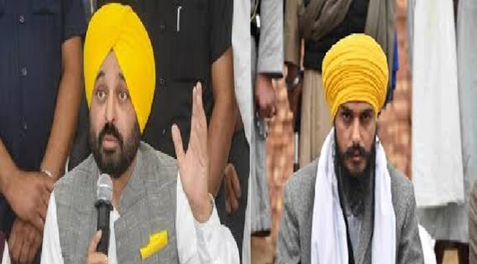 ਵੱਡੀ ਖਬਰ ! ਅੰਮ੍ਰਿਤਪਾਲ ਵਲੋਂ ਬਣਾਈ ਪਾਰਟੀ ‘ਤੇ CM ਮਾਨ ਦਾ ਬਿਆਨ, ਕਿਹਾ -‘ਪੰਜਾਬ ‘ਚ ਨਫਰਤ ਦੇ ਬੀਜ ਨਹੀਂ ਉਗਦੇ’