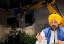 ਨਸ਼ੇ ਖਿਲਾਫ ਮਾਨ ਸਰਕਾਰ ਬੁਲਡੋਜ਼ਰ ਐਕਸ਼ਨ, ਲੁਧਿਆਣਾ ‘ਚ ਨਸ਼ਾ ਤਸਕਰ ਦਾ ਘਰ ਬੁਲਡੋਜ਼ਰ ਨਾਲ ਤੋੜ੍ਹਿਆ