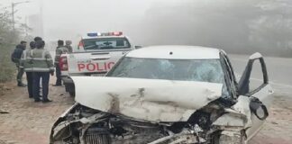 ਸੰਘਣੀ ਧੁੰਦ ਕਾਰਨ ਡਿਊਟੀ ‘ਤੇ ਜਾ ਰਹੇ SSF ਦੇ 3 ਜਵਾਨਾਂ ਨਾਲ ਵਾਪਰਿਆ ਹਾਦਸਾ, ਹਾਲਤ ਗੰਭੀਰ