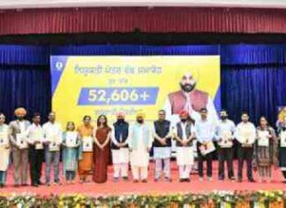 ਮੁੱਖ ਮੰਤਰੀ ਦੀ ਅਗਵਾਈ ਹੇਠ ਪੰਜਾਬ ਸਰਕਾਰ ਨੇ ਮਹਿਜ਼ 36 ਮਹੀਨਿਆਂ ’ਚ ਨੌਜਵਾਨਾਂ ਨੂੰ 52,606 ਸਰਕਾਰੀ ਨੌਕਰੀਆਂ ਦੇ ਕੇ ਇਤਿਹਾਸ ਰਚਿਆ